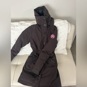 XS Canada Goode Dark Brown Down Parka